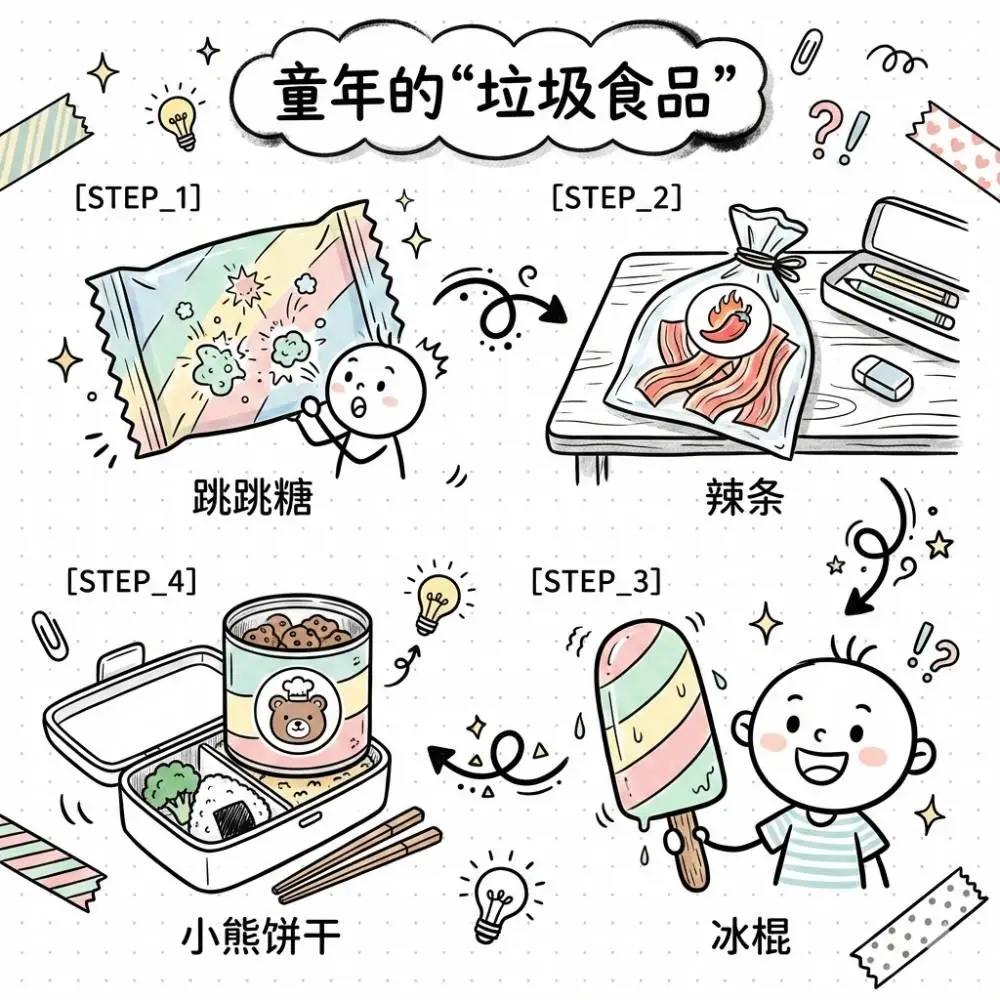 简约手绘涂鸦风插画